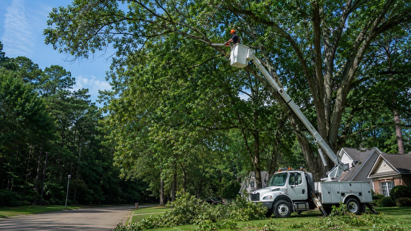 Tree Trimming & Pruning in Jackson, MS — professional tree crew at work